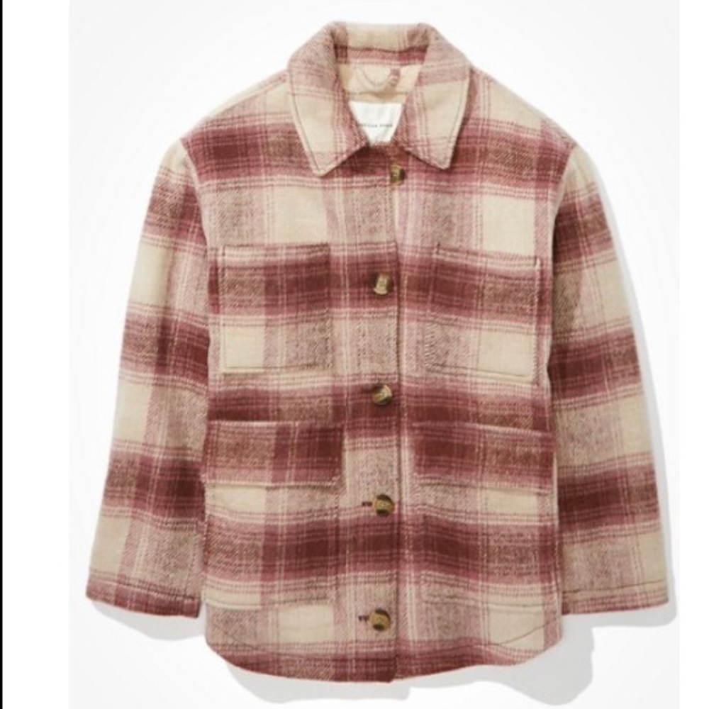 American eagle lined flannel